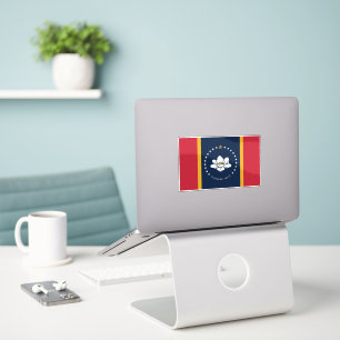 Flag Mississippi Aufkleber