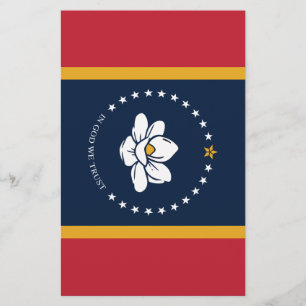 Flag Mississippi - Neue Magnolienflagge Flyer