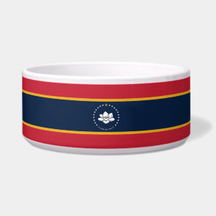 Flag Mississippi - Neue Magnolienflagge Napf