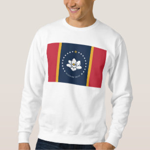 Flag Mississippi - Neue Magnolienflagge Sweatshirt