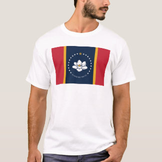 Flag Mississippi - Neue Magnolienflagge T-Shirt