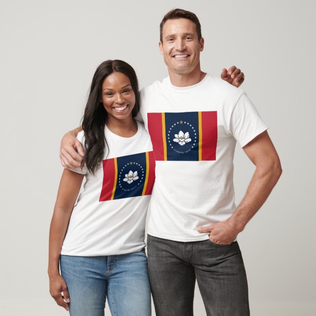 Flag Mississippi T-Shirt (Unisex)