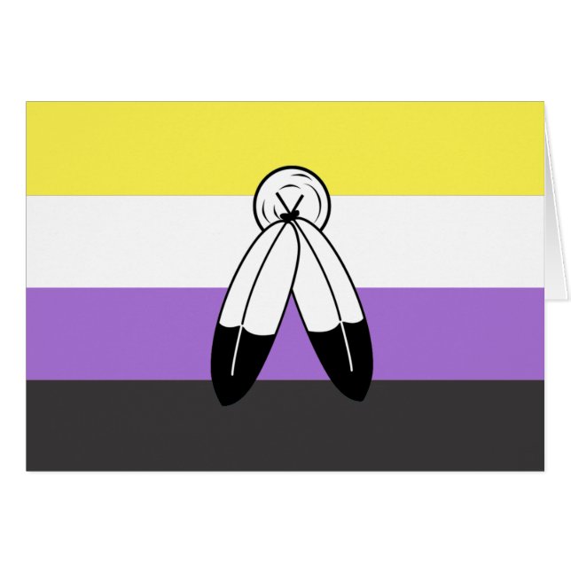 Flag mit zwei Geistern ohne Binärwert (Vorderseite (Horizontal))