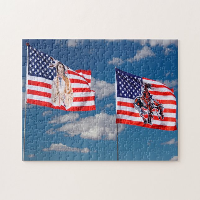 Flag Monument Calley Arizona Puzzle (Horizontal)