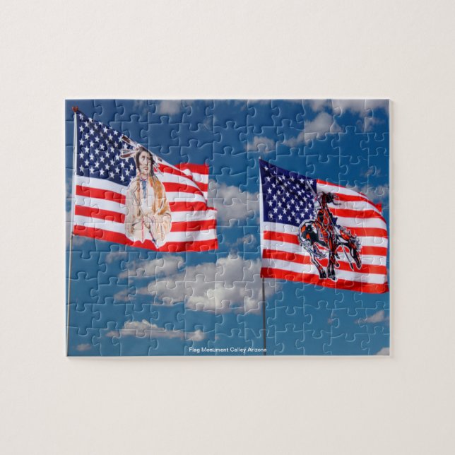 Flag Monument Calley Arizona Puzzle (Horizontal)