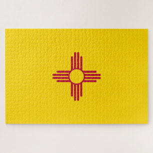 Flag New Mexico (US-Staat) Puzzle