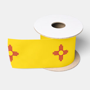 Flag New Mexico (US-Staat) Satinband