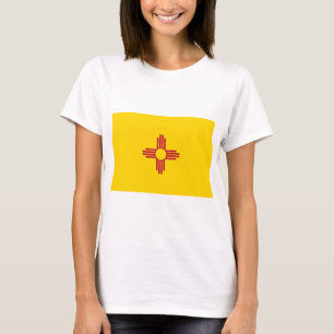 Flag New Mexico (US-Staat) T-Shirt