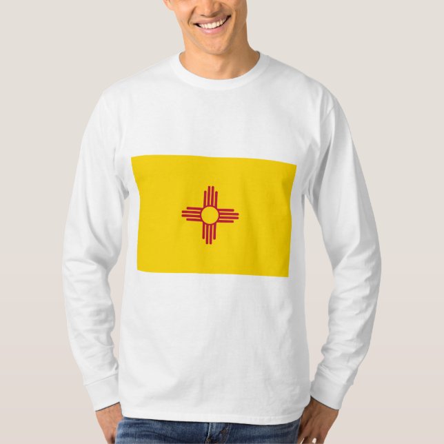 Flag New Mexico (US-Staat) T-Shirt (Vorderseite)