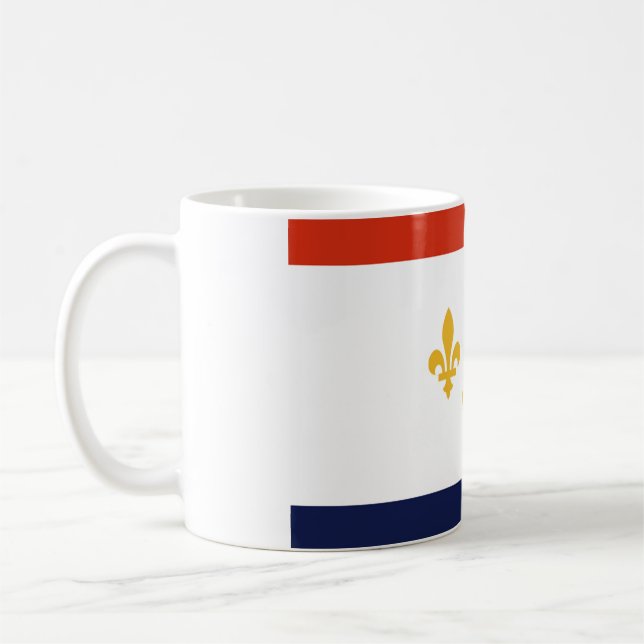 Flag New Orleans Kaffeetasse (Links)