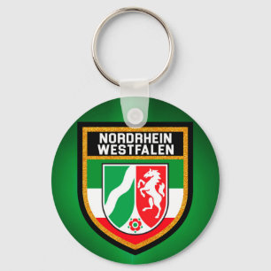 Flag Nordrhein-Westfalen Schlüsselanhänger