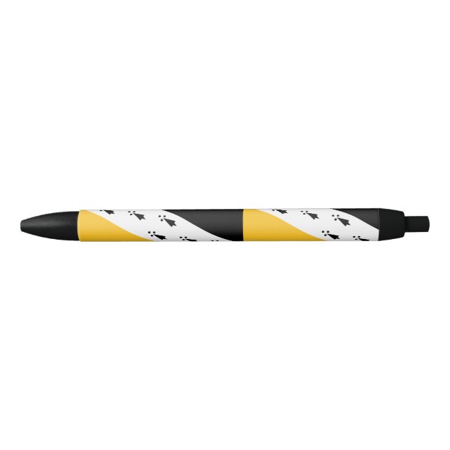 Flag Norfolk Black Ink Pen Kugelschreiber (Vorderseite)