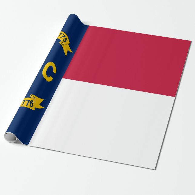 Flag North Carolina Geschenkpapier (Ungerollt)