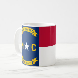 Flag North Carolina Kaffeetasse
