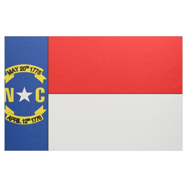 Flag NORTH CAROLINA - Stoff (Yard (91,4 cm))