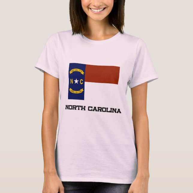 Flag North Carolina T-Shirt (Vorderseite)