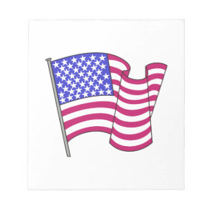 Flag Notizblock