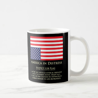 Flag-Notstand der USA Tasse