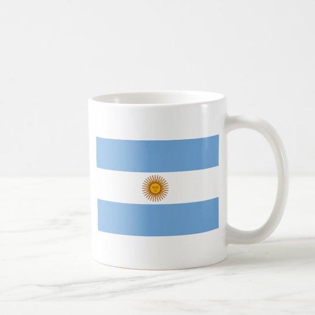 Flag of Argentina - Bandera Tasse (Rechts)