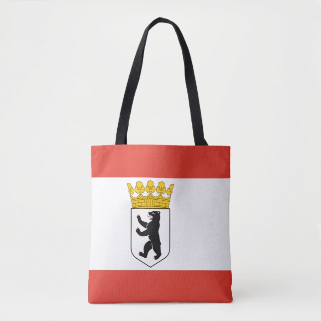 Flag of Berlin Tote Bag (Vorderseite)