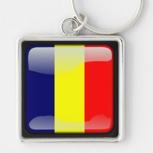 Flag_of_Chad Schlüsselanhänger