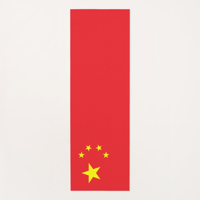 Flag of China Yogamatte (Vorderseite)