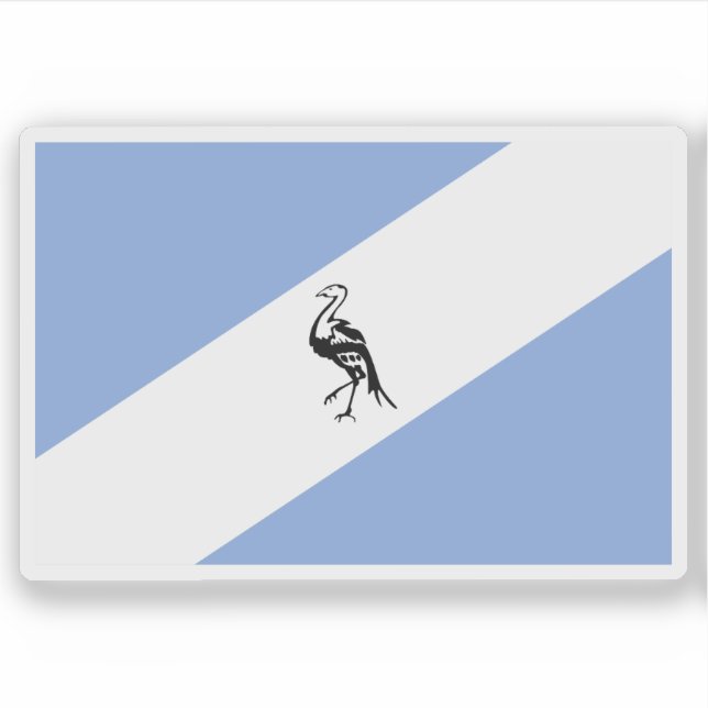 Flag of Ciskei, the Republic of South Africa Aufkleber (Vorderseite)