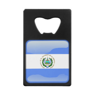 Flag_of_El_Salvador Geldkarten Flaschenöffner