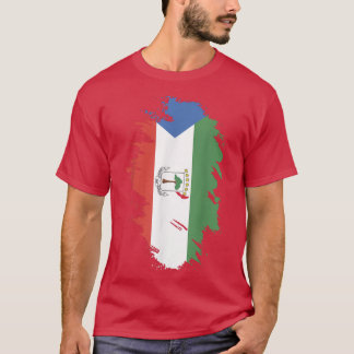 Flag of Equatorial Guinea Tee Tees T T