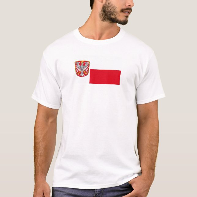 Flag of Frankfurt am Main T-Shirt (Vorderseite)