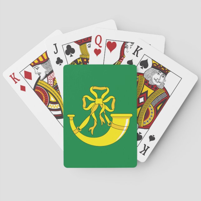 Flag of Huntingdonshire Playing Cards Spielkarten (Rückseite)