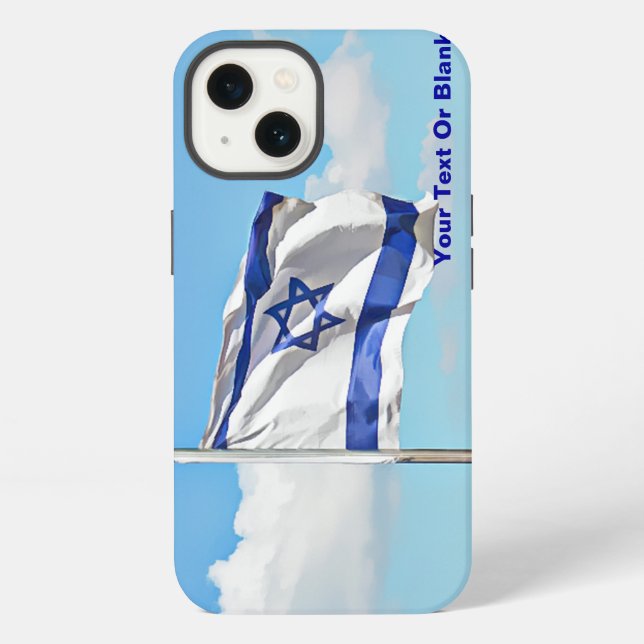 Flag of Israel Case-Mate iPhone Case Hülle (Rückseite)