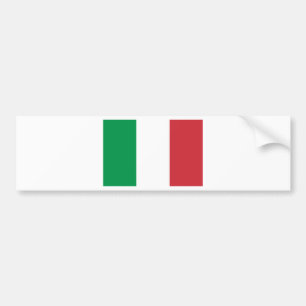 Flag of Italy Autoaufkleber