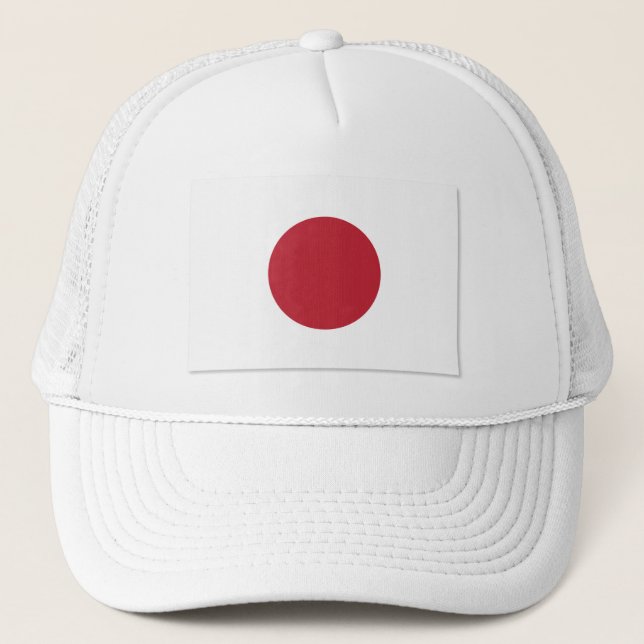 Flag_of_Japan Truckerkappe (Vorderseite)