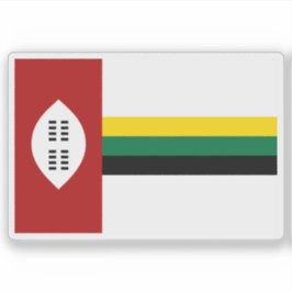 Flag of KwaZulu (1977-1985), Rep. of South Africa Aufkleber