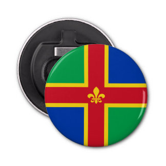 Flag of Lincolnshire Bottle Opener Flaschenöffner