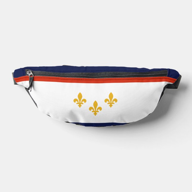 Flag of New Orleans, Louisiana  Bauchtasche (Ablage )