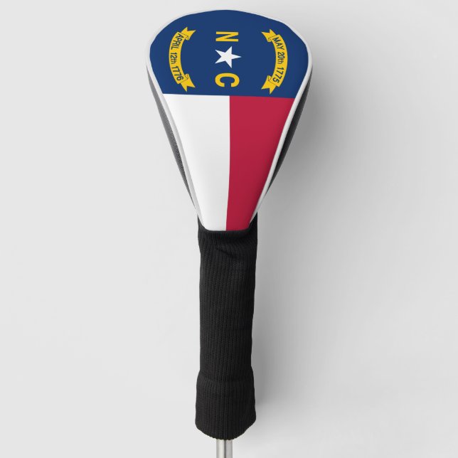 Flag of North Carolina Golf Headcover (Vorderseite)