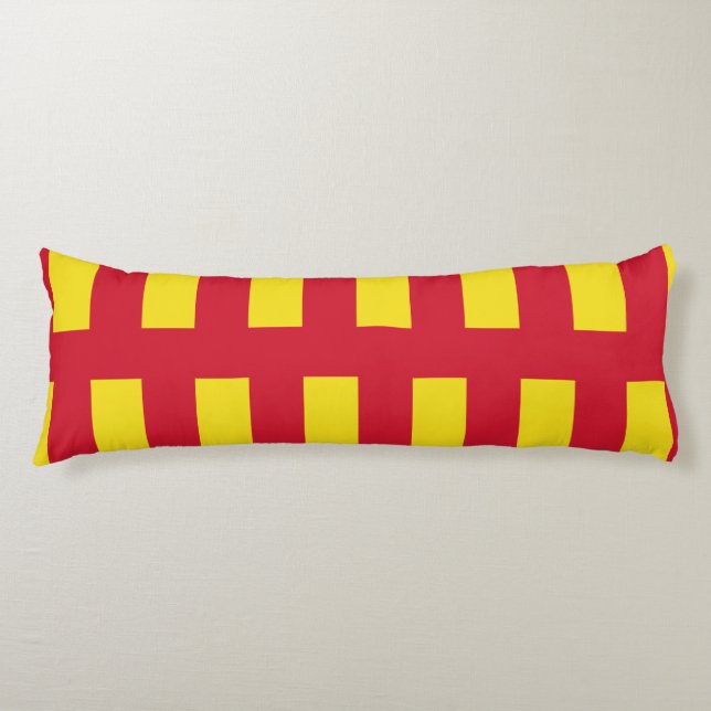 Flag of Northumberland Body Pillow Seitenschläferkissen (Vorderseite)