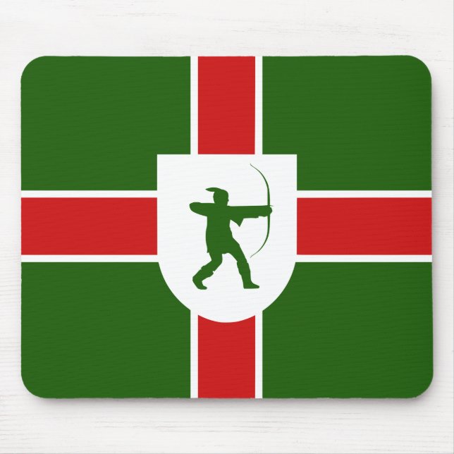 Flag of Nottinghamshire Mouse Pad Mousepad (Vorne)
