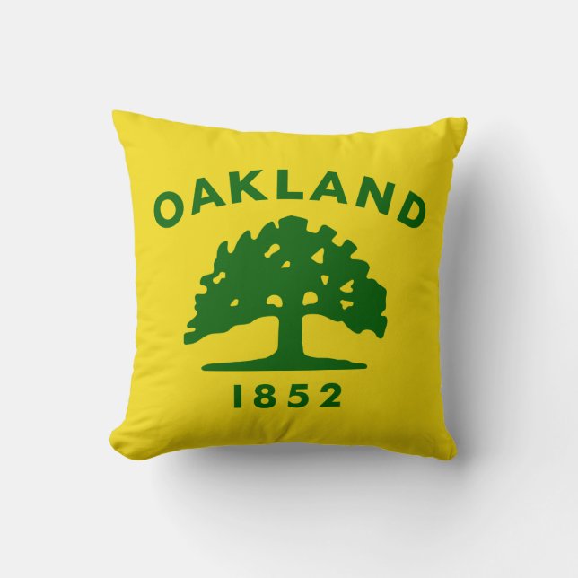 Flag of Oakland, California Kissen (Vorderseite)