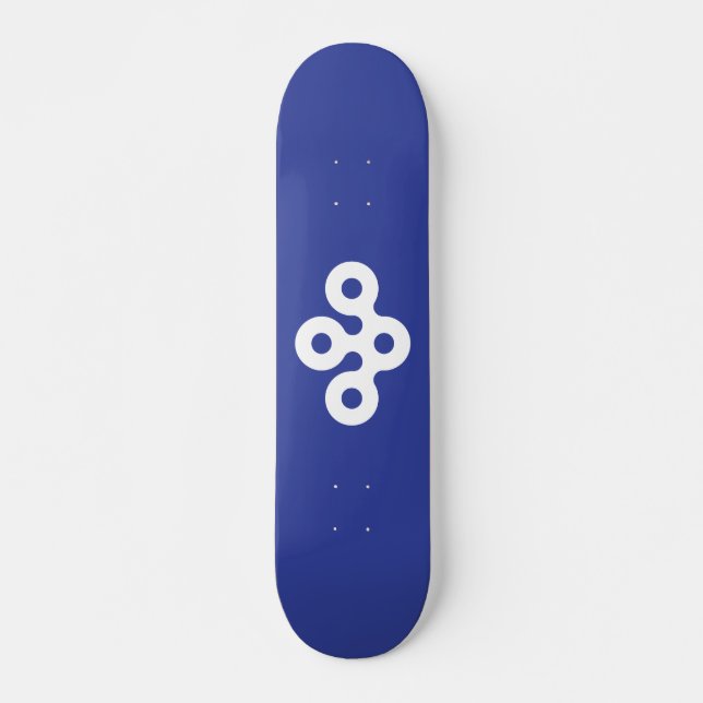 Flag of Osaka Prefecture, Japan Skateboard (Vorne)