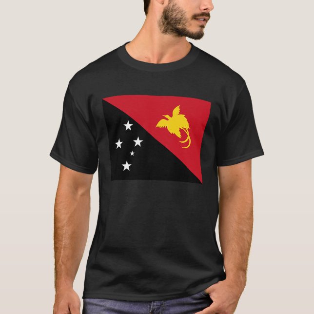 Flag of Papua New Guinea T-Shirt (Vorderseite)