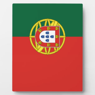 Flag of Portugal Fotoplatte