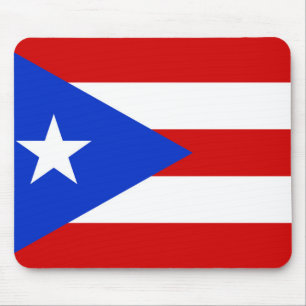 Flag of Puerto Rico Mousepad