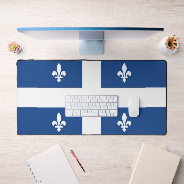 Flag of Québec, Canada Schreibtischunterlage (Büro 1)