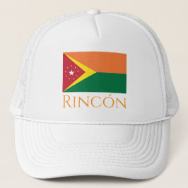 Flag of Rincón, Puerto Rico Truckerkappe