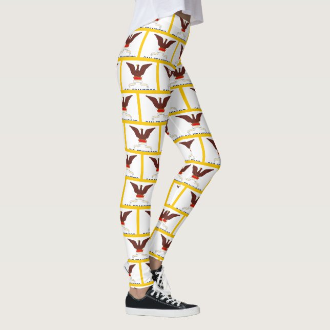 Flag of San Francisco, California Leggings (Rechts)