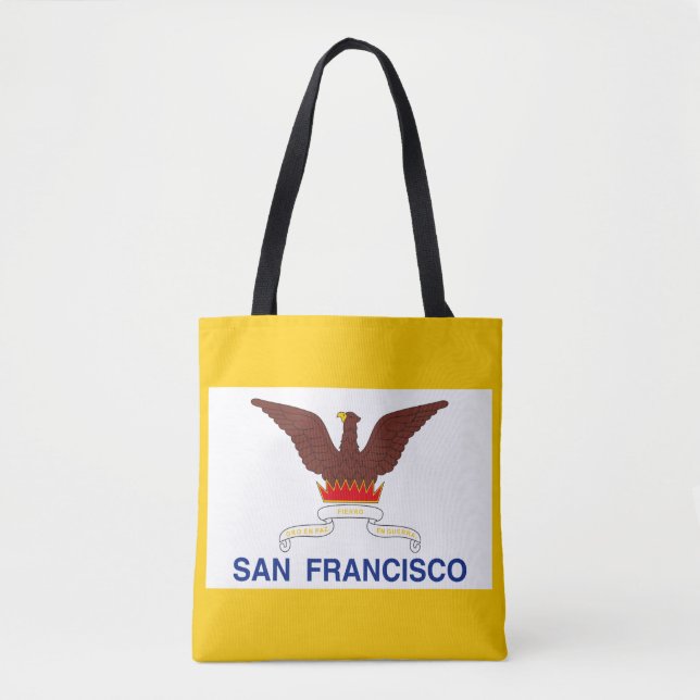 Flag of San Francisco, California Tote Bag (Vorderseite)