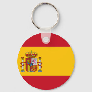 Flag of Spain - Bandera de España - Spanish Flag Schlüsselanhänger